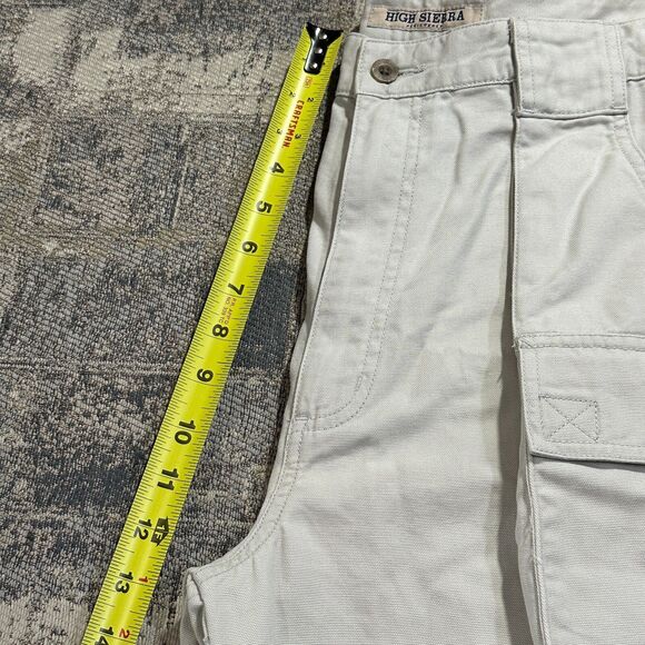 High Sierra Mens 36 Cargo Hiker Shorts Registered Stone Khaki Tan Beige NWT - Picture 5 of 11